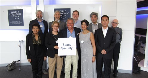 Brian Weeden Participates in the World Economic Forum s 2013